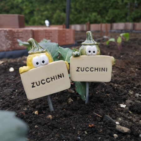 Gemüseschild Zucchini