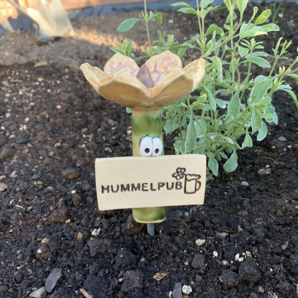 Insektentränke Bienentränke Hummelpub orange