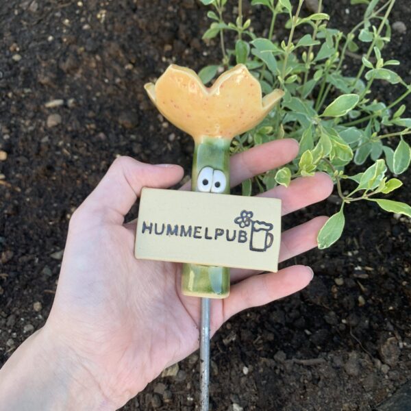 Insektentränke Bienentränke Hummelpub orange