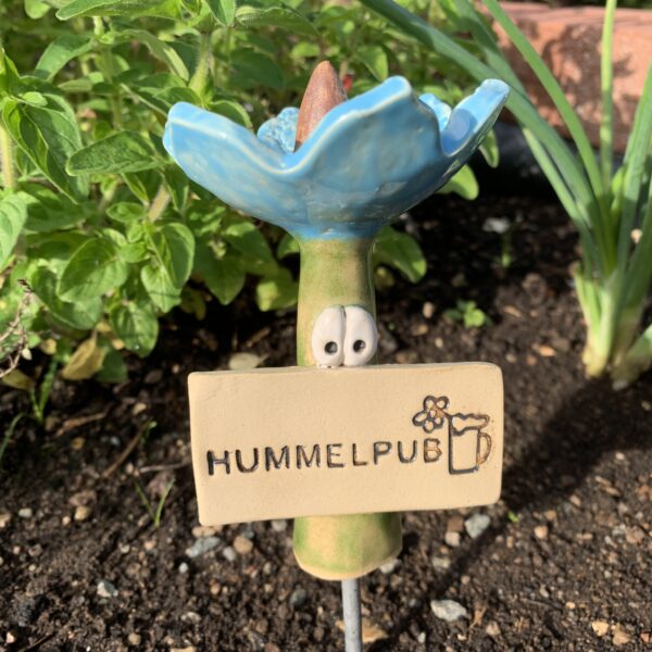 Insektentränke Bienentränke Hummelpub türkis
