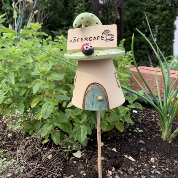 Insektenhotel Käfercafe grün