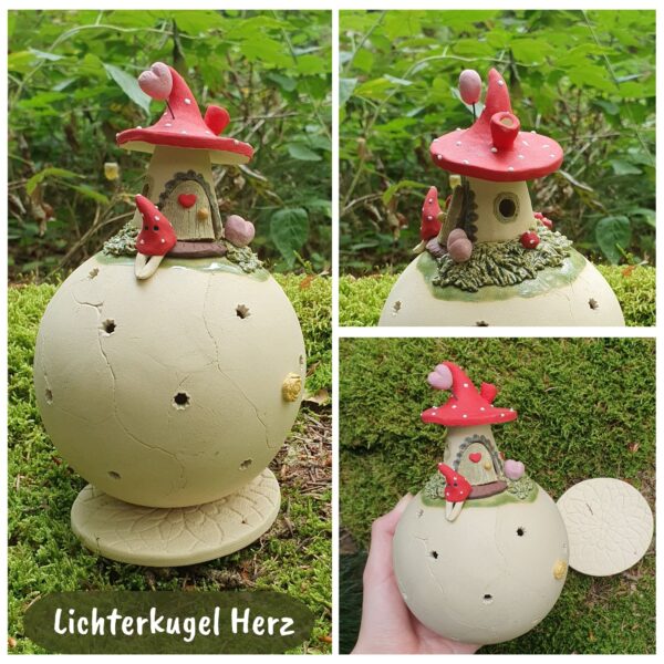 Lichterkugel "Elfenhaus" mittel – Bild 2