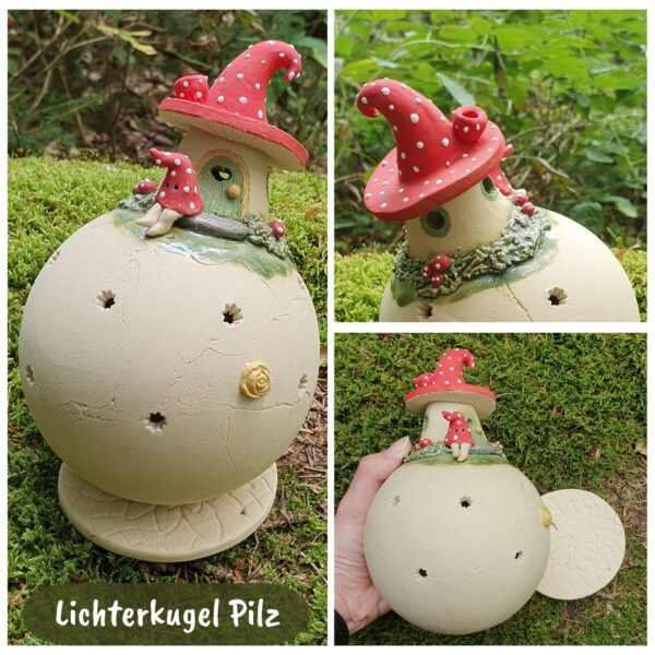Lichterkugel "Elfenhaus" mittel – Bild 3