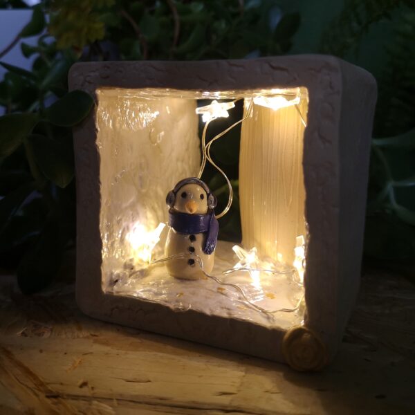 Traumwürfel Schneemann