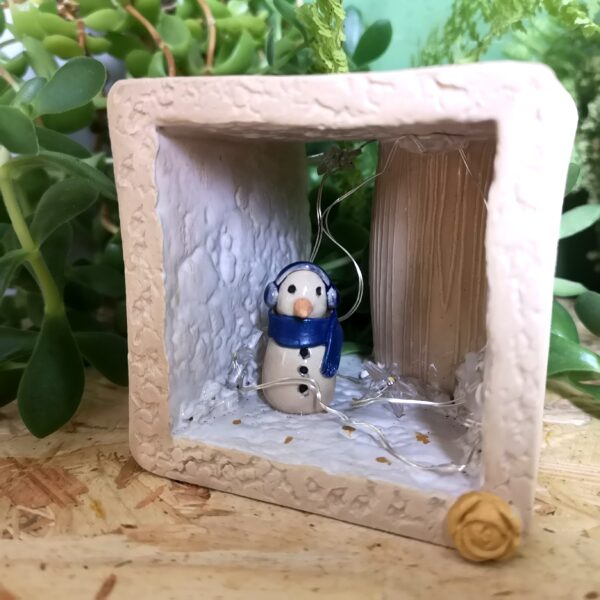 Traumwürfel Schneemann
