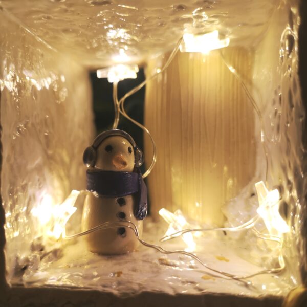 Traumwürfel Schneemann