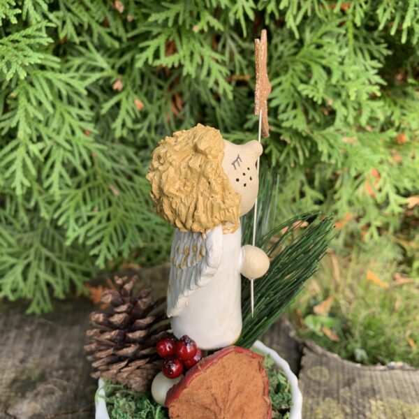 Engelchen Weihnachten Gartenkeramik – Bild 7